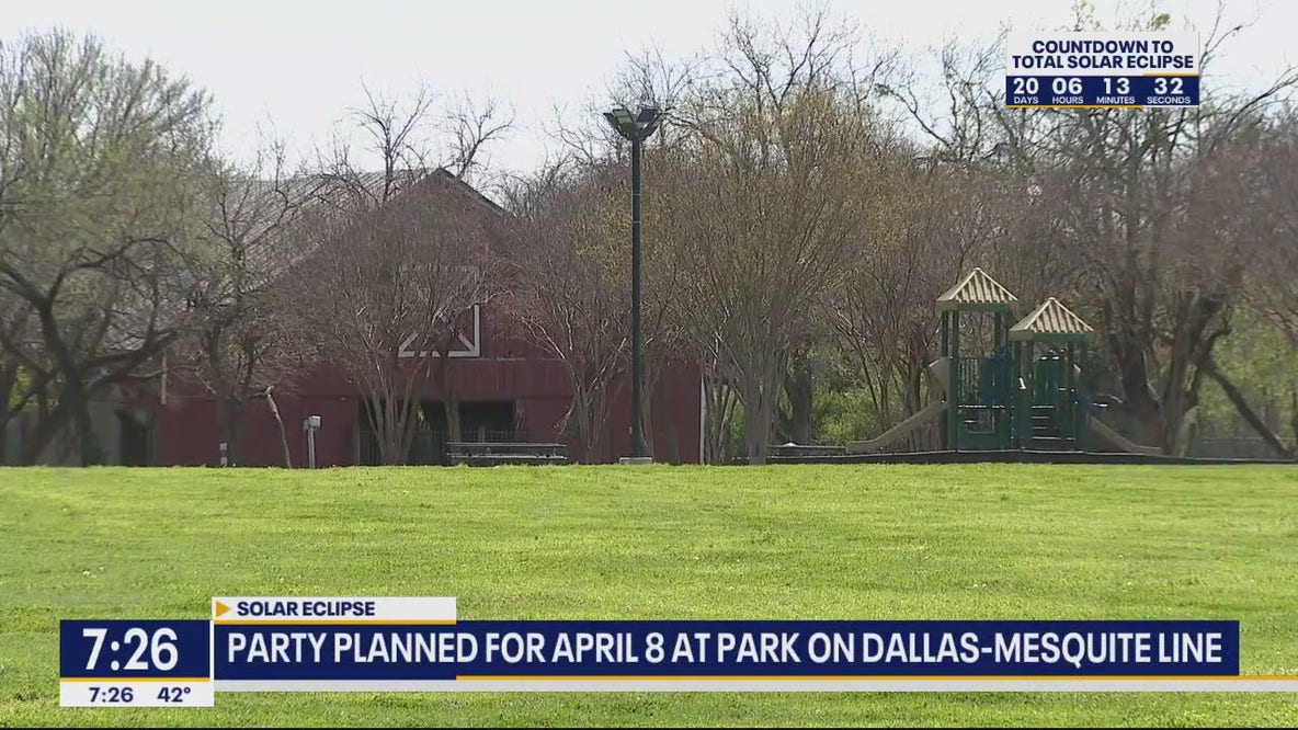 Dallas hosting eclipse campout at Samuell Farm